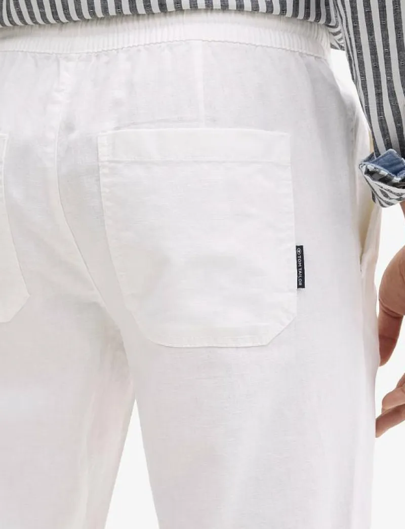 regular linen beach pants - Linnebyxor|Tom Tailor Online