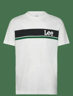 Lee Jeans REGULAR LOGO TEE - Kortärmad t-shirt OFF WHITE Discount