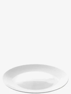 Aida relief round dish porcelain - Serveringsfat & Uppläggningsfat WHITE New