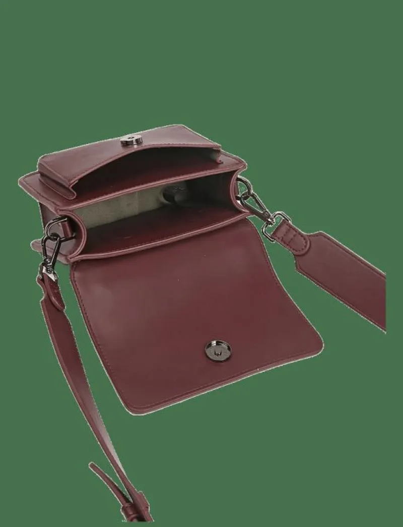 HVISK RENEI SOFT STRUCTURE - Crossbody Bags MIDNIGHT PLUM Online