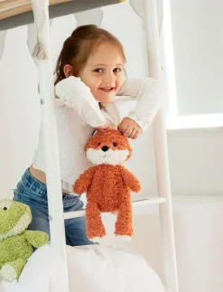 Teddykompaniet Retro Pals, räv - Mjukisdjur ORANGE Clearance