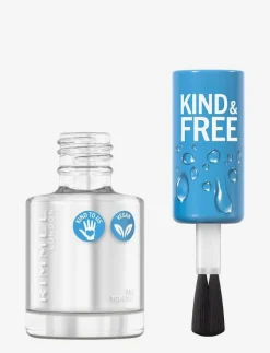 Rimmel Kind & Free clean nail - Topplack Hot