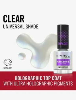 Rimmel Top Coat Top coat holographic - Topplack New