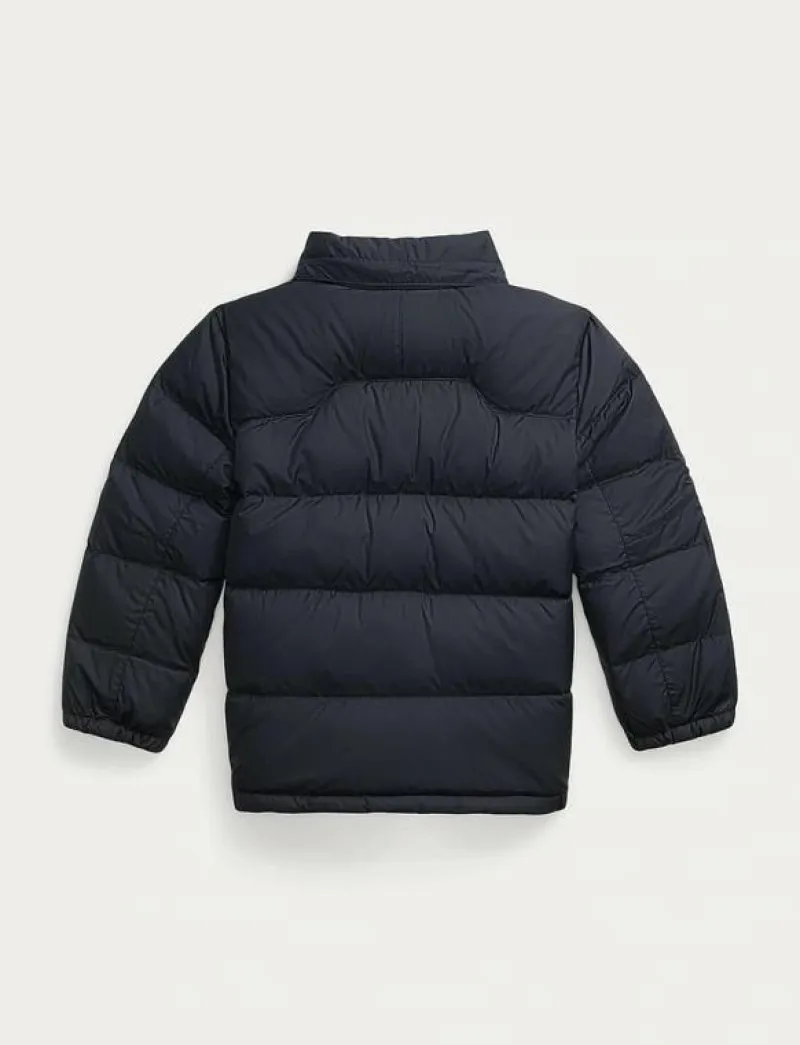 Ralph Lauren Kids Ripstop Down Hooded Jacket - Dunjackor & fodrade jackor POLO BLACK Clearance