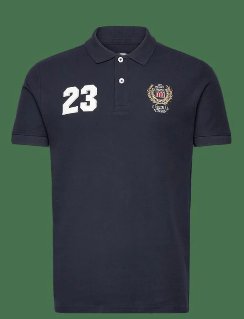 Robin reg cot VIN M POLO - Kortärmade pikéer|VINSON Discount