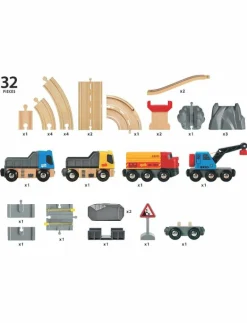 R&R Stenbrott Set - Byggmaskiner|BRIO Sale