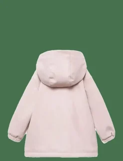 Rubberised coat with fur-effect lining - Jackor|Mango Outlet