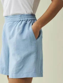 Ruby Linen Blend Shorts - Casual shorts|Lexington Clothing Online