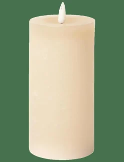 C'est Bon Rustic finish LED pillar candle - Dekoration SAND Best