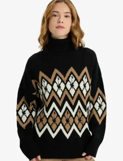 Roxy SALTWATER LOVER - Stickat ANTHRACITE