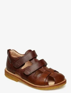 ANGULUS Sandals - flat - closed toe - - Sandaler 2509 COGNAC Clearance
