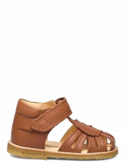 ANGULUS Sandals - flat - closed toe - - Sandaler 1545 COGNAC Clearance