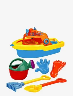 SANDSET BÅT 6 DELAR - Sandleksak|Suntoy Hot