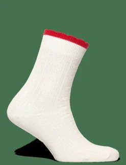 Becksöndergaard Scallop Sock - Sockor BIRCH WHITE Clearance