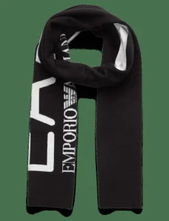 EA7 SCARF - Halsdukar BLACK / WHITE Hot