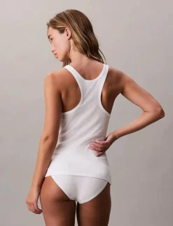 SCOOP NECK COTTON TANK 3PK - Överdelar|Calvin Klein Outlet