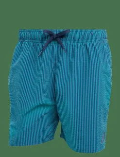 adidas Sportswear SEERSCKR SH 5IN - Badbyxor PURTEA/DKBLUE