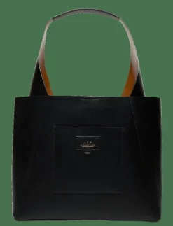 ATP Atelier Sensano Double Faced Nappa - Shoppers BLACK New