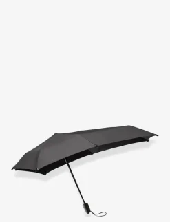 Senz ° mini automatic foldable storm umbrella, - Paraplyer PURE BLACK Clearance
