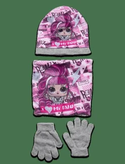 SET 3 PCS BONNET+COLLAR+GLOVES - Tubhalsdukar|L.O.L Best