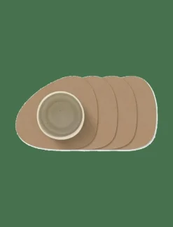 4-set Glass Mat Curve Nupo - Serveringstillbehör|LIND DNA Hot