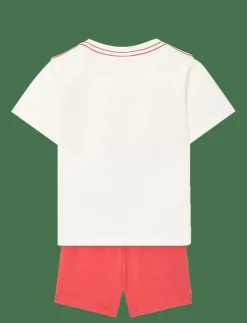 Boboli Set knit - Set med kortärmad t-shirt WHITE Sale