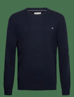 SHIELD COTTON C-NECK - Rundhalsad|GANT Sale