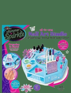 ALL IN ONE NAIL ART STUDIO - Pysselset|SHIMMER N SPARKLE Online