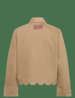 Shirt with Scallop Edge - Tunna jackor|Stella Nova Hot