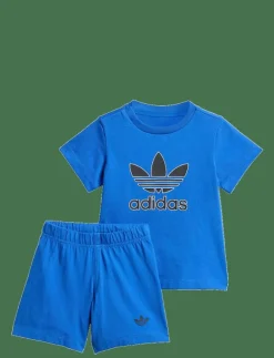 adidas Originals SHORT TEE SET - Set BLUE/BLACK Online