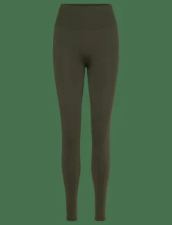 Drop of Mindfulness SIGNATURE SEAMLESS TIGHTS - Seamless tights DARK GREEN Discount