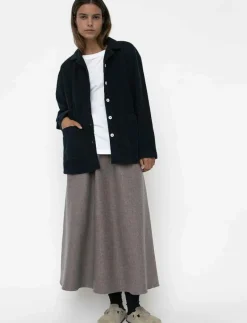 STUDIO FEDER SILJA SHIRT - CORDUROY - Överdelar NAVY Discount