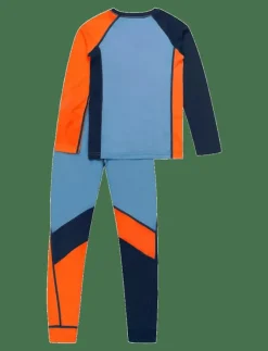 Color Kids Ski Underwear - Colorblock - Underställsset CORONET BLUE Best