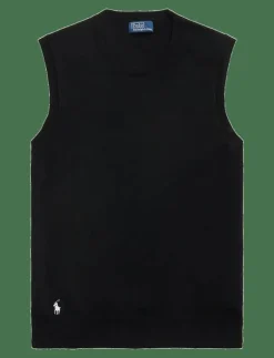 Sleeveless Crewneck Sweater - Stickade västar|Polo Ralph Lauren Outlet