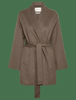 Selected SLFALIA HANDMADE JACKET - Ullkappor FUNGI Online