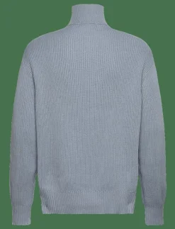 SLHDRY LS KNIT RELAXED HALF ZIP - Stickat|Selected Clearance