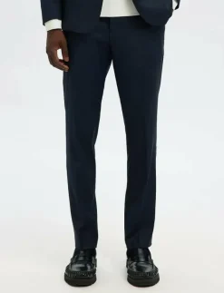 SLHSLIM-NEIL CHK TRS B - Kostymbyxor|Selected New