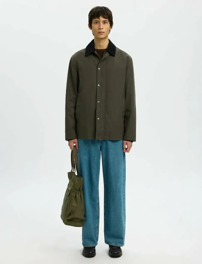 SLHWALTER WAXED COTTON 2.0 JKT NOOS - Tunna jackor|Selected Clearance