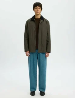 SLHWALTER WAXED COTTON 2.0 JKT NOOS - Tunna jackor|Selected Clearance