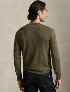 Slim Fit Washable Wool V-Neck Sweater - V-ringat|Polo Ralph Lauren Hot