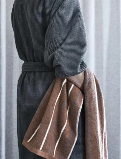compliments Slow Bath Robe - Morgonrock GREY New