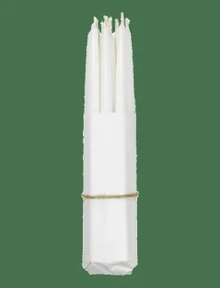 Broste Copenhagen Smooth Taper Candle - Kronljus PURE WHITE New