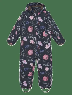 En Fant Snowsuit W. Frills - Overaller EBONY Clearance