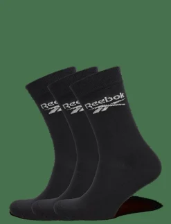 Reebok Performance Sock Crew - Strumpor BLACK Sale
