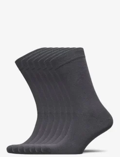Resteröds Socks 5-Pack Organic Cotton - Vanliga strumpor GREY Outlet
