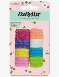 Babyliss Paris Soft elastics kids 24 st - Hårsnoddar CLEAR Outlet