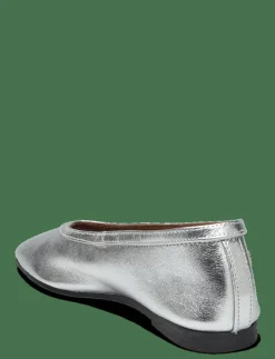 Tommy Hilfiger SOFT METAL LTHR BALLERINA NO BOW - Ballerinas SILVER Sale