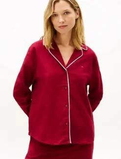 SOLID LS FLANNEL SHIRT - Överdelar|Tommy Hilfiger New