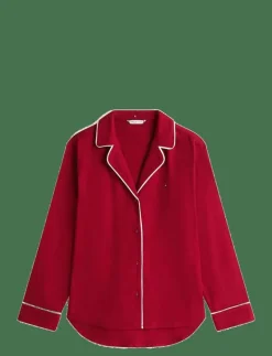 SOLID LS FLANNEL SHIRT - Överdelar|Tommy Hilfiger New