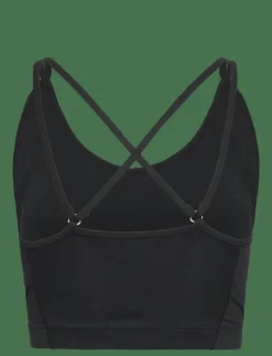 ZEBDIA Sports Bra w. Slim Strap - Crop tops BLACK Best